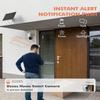 Dzees Solar Security Cameras Wireless Outdoor, 2K Battery Powered Security Camera, 360 PTZ Camera with Spotlight, Siren, Color Night Vision, AI Dectection, IP66 for Home Security, 2.4GHz 4-Pack view 4
