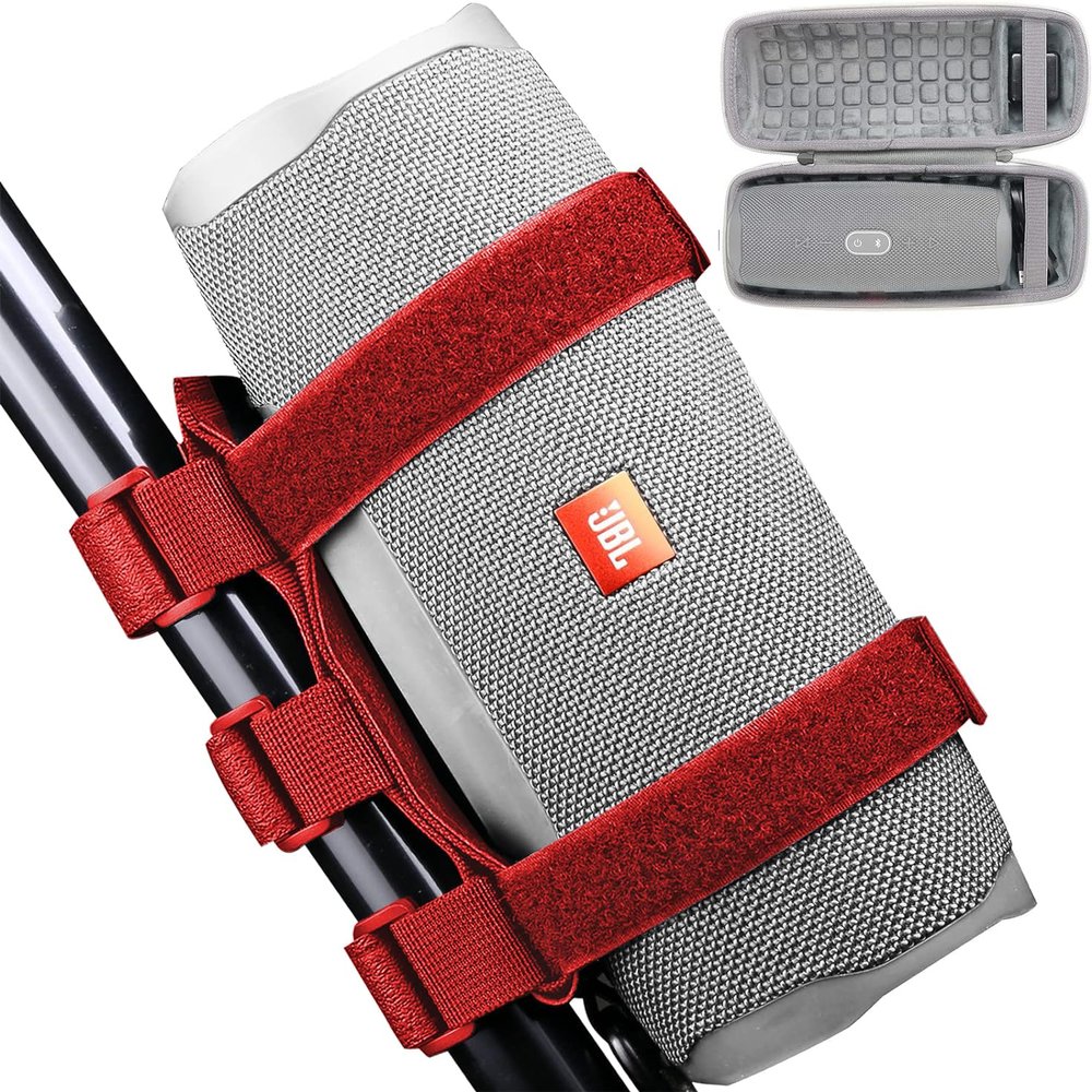 co2CREA Speaker Mount + JBL Charge 4 Speaker Hard Case