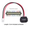 NFHK 5pcs/Set DIY OEM Type C Female Socket to 2Pin Header Cable Pitch=2.0mm Latch Mount Type DC 5V Power view 3