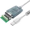 Buacoz USB to RS485 RS232 Converter Cable, with CH340+ZT485 Chipset Serial Port Connector, 1.6 Feet Extension Cable Industrial Adapter Supports Windows XP 7 8/Linux/Mac view 1