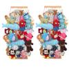 Stuffed Animal Storage Organizers,Plush Toy Holder,Hanging Plushie Toys Zoo Hammock Net for Kids Room Playroom Bedroom With Adjustable Length,Nursery Furniture,Large,Upgraded,2 Pack(Natural Wood) view 1