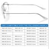 2 Pairs Replacement Nosepieces Nose Pads for Ray-Ban Aviator RB3025 RB3026 RB3044 RB3261 RB3483 Clubmaster RB3016 Sunglasses - Beige & Silver view 3