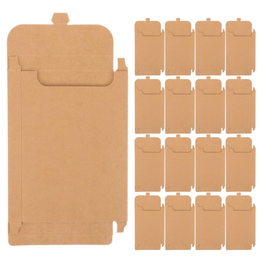 Luxshiny 100pcs Paper Cd DVD Sleeves Envelopes for Storage and Organization Cd Paper Bags for Protecting Discs for Music Game and Movie Collections Space-Saving Design for Easy Access