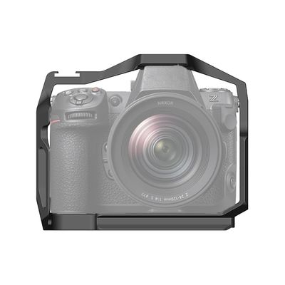 BGNing Camera Cage Metal Stabilizer Rig for Z8 Protective Frame with Cold Shoe 1/4 Threads Holes Camera Photography Accessories