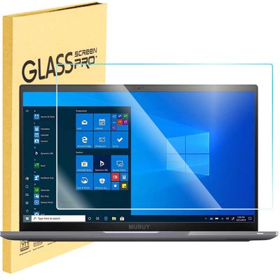 14.5 inch Laptop Tempered Glass Screen Protector for 14.5 Inch HP/Dell/Lenovo/Acer/Samsung 14.5" 16:10 Laptop 9H Hardness, Ultra Clear Scratch Resistant Anti-Fingerprint (W 312 x H 195 mm)