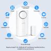 Onvis 4-in-1 Wireless Door Window Contact Sensor for Alarm System and Smart Home Automation ,Thermometer, Hygrometer, Only Works with Apple HomeKit (Thread) -Need to Upgrade The Firmware to 1.6.6 view 3