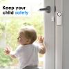 Onvis 4-in-1 Wireless Door Window Contact Sensor for Alarm System and Smart Home Automation ,Thermometer, Hygrometer, Only Works with Apple HomeKit (Thread) -Need to Upgrade The Firmware to 1.6.6 view 4