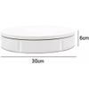 RUNAAJA 360 Electric Rotating Display Stand Photography Turntable Show Holder + Remote for Products DisplayVideo Show, Outdoor ShowRemote Control (Diameter 12inch White) view 2