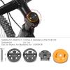 Kuuleyn Mount Road Mountain Road Computer Holder Stem Top Cap Stopwatch Gps Speedometer Mount Stem Mount Stem Cap Mount (Gold) view 4