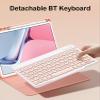 AnMengXinLing Keyboard Case for iPad Pro 11 inch M5/M4, Detachable Magnetic Bluetooth Keyboard Cover with Upper Pencil Holder for iPad Pro 11" 2025/2024, Black view 4