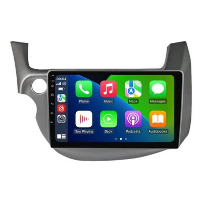 10.1" IPS Android Touch Screen 8 Core 4+32GB Car Stereo Radio for Honda Fit Jazz 2008 2009 2010 2011 2012 2013 Android 13 Upgrade Radio Stereo Dash Kit Built-in Car-Play Android Auto GPS Navi