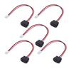 chenyang 5 Pack 2.0mm Pitch 2Pin to USB C Female DC 5V 3A Flush Mount Charging Socket Port Conversion Cable Adapter view 1