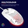 Trust Gaming GXT 928W Helox White Gaming Mouse, Superlight USB Wired Mouse 65g, Adjustable DPI (200-6400), Optical Sensor, 6 Programmable Buttons, RGB LED Lighting, Gaming PC Gaming Laptop MacBook view 3
