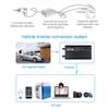 1200W Peak 2400W Pure Sine Voltage Converter Inverter 12V / 24V to 230V Converter Pure Sine Power Inverter with USB Charging Connection and Direct Connection to Battery,12Vto220V view 4