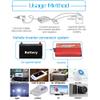 3000W Power Inverter - 12V to 110V/240V DC to AC Converter for Car, Invertor International universal socket with Battery Clamps,24Vto230V view 4