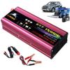 1000W/1500W/2000W High Power Inverters, DC 12V/24V to AC 110V/220V, Voltage Converter Pure Sine Wave Inverter Converter with Sockets & USB Connection,Suitable for Cars,Camping,Travel,1500W-12Vto220V view 1