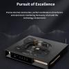 SMSL VMV T2 Digital Media Center CD Player P.A.S.S. System Bluetooth5.1 MQA CD Full Decoding 32bit/768kHz DSD512 Digital Signal Clock Re-Lay HI-END BT USB/Bluetooth/CD Player/AES/EBU Input view 3