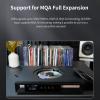 SMSL VMV T2 Digital Media Center CD Player P.A.S.S. System Bluetooth5.1 MQA CD Full Decoding 32bit/768kHz DSD512 Digital Signal Clock Re-Lay HI-END BT USB/Bluetooth/CD Player/AES/EBU Input view 4