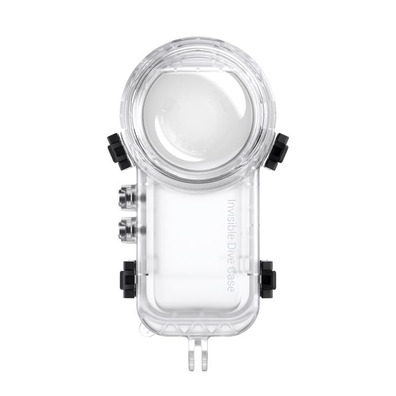 CamGo Invisible Super Dive Case for Insta360 X4, Clear, IST4X9