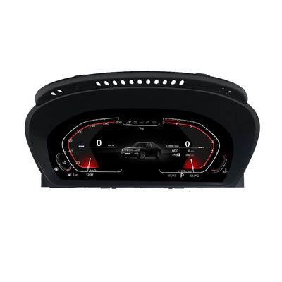 SNATEEN 12.3 inch for BMW 5 Series 6 Series E60 E61 E62 E63 E64 03-09 Car LCD Digital Cluster Virtual Cockpit Speedometer Dash LCD Screen Instrument (Black)