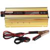 2000W Power Inverter, 4000W Peak Power Voltage Converter,DC to AC 12V/24V to 110V/220V, with USB Charging Ports and AC Outlet,24vTo220v view 1