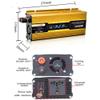 2000W Power Inverter, 4000W Peak Power Voltage Converter,DC to AC 12V/24V to 110V/220V, with USB Charging Ports and AC Outlet,24vTo220v view 3
