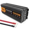5000W Inverter Pure Sine Wave Voltage Converter DC 12V / 24V to AC 230V Converter Power Inverter with Socket USB Connections and LED Digital Display,24V view 1