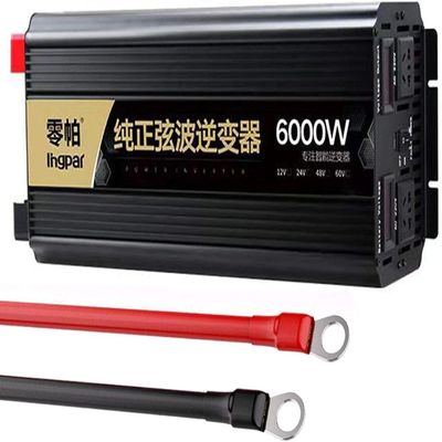 3000W/6000W Peak Power Inverter DC 12V to 230V 240V AC Transformer Converter 12V with dual USB ports & UK Sockets Charger Lighter Adapter,24V