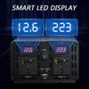 3000W/6000W Peak Power Inverter DC 12V to 230V 240V AC Transformer Converter 12V with dual USB ports & UK Sockets Charger Lighter Adapter,24V view 3