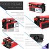 1000W 2000W Power Inverter 12V DC to 110V/240V AC Converter Dual AC Outlets and 4 2.1A USB Inverter for Laptop, Smartphone, Household Appliances in case Emergency Storm and Outage,12Vto230V-500W view 3