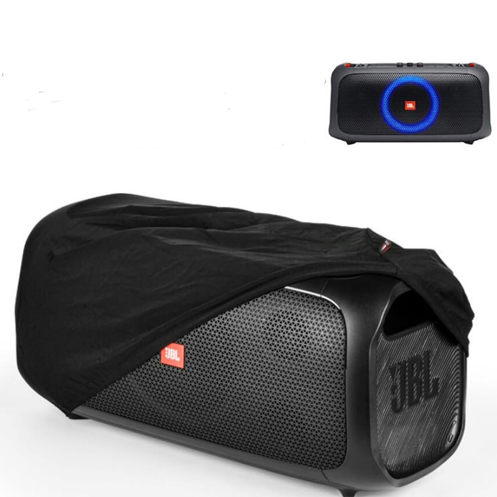 Coyktonty Protective Cover for Smart Speaker dust Cover JBL Partybox On The Go Audio Lycra Speaker Cover Elastic Band Protective Dust Case for JBL SpeakerSpeaker Accessories