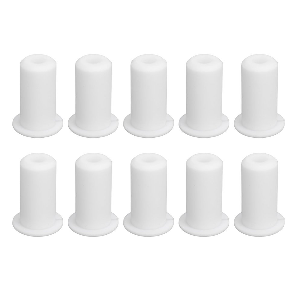 Cable Routing Kit for Silicone Feed Through Bushings Wall Grommet with Cables, Premium Silicone Material for Indoor and Outdoor Use (White)