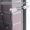 Cable Routing Kit for Silicone Feed Through Bushings Wall Grommet with Cables, Premium Silicone Material for Indoor and Outdoor Use (White) view 2