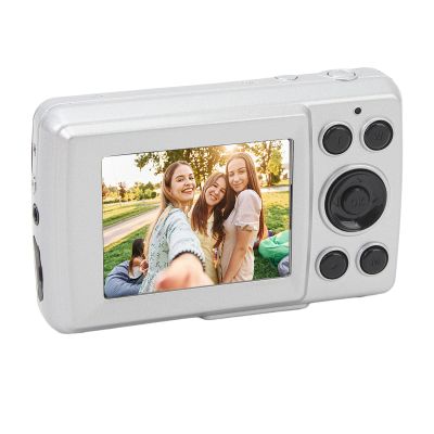 Zyyini Portable Camera, 16M 1080P Video, 16X Zoom, 2.4 Inch Screen, Stabilization, Lightweight Travel Mini Digital Camera for Kids Adults Beginners, Selfies, Graduations, Parties