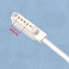 Ldabrye USB 2.0 Male to 5 Pin 12mm Space Strong Suction Cable Fast Charging Stand Cord Compatible for Smartwatch view 4
