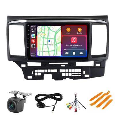 Android Radio Stereo for Mitsubishi Lancer EVO X 2008-2017,Biorunn 9 Inch Octa Core GPS Navi Wireless Wired Car-Play Android Auto IPS FM AM RDS DSP, 4GB RAM 64GB ROM