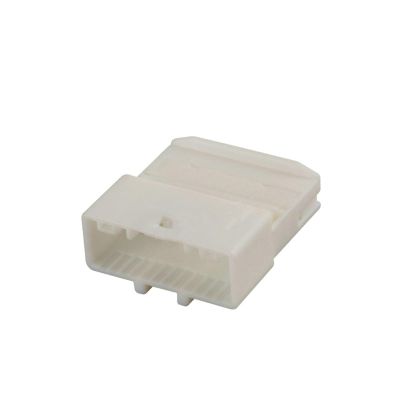 KOOFUR 1/5/10Set 24 Pin 1376103-1 1318917-1 Automotive Navigation Rearview Connector Female Male Socket DJ7241S-0.7-11/21(Male,5 Sets)
