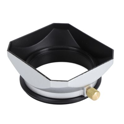 58mm Metal Lens Hood, Digital Camera Lens Sun Shade Accessory for 25mm or Focal Length
