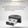 Portable USB Mini Studio Speech Microphone Recording Audio MIC Adapter for Computer PC Laptop Mini USB Microphone Black Noise Cancelling Condenser Mic for Podcasting Streaming Gaming Voice Calls view 4