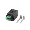 KOOFUR 1/5/10/20 Set AMP 2 Pin Outdoor Temperature Connector Socket Auto Sen/sor 1-967644-1 1-967570-3(Female,10 sets) view 1