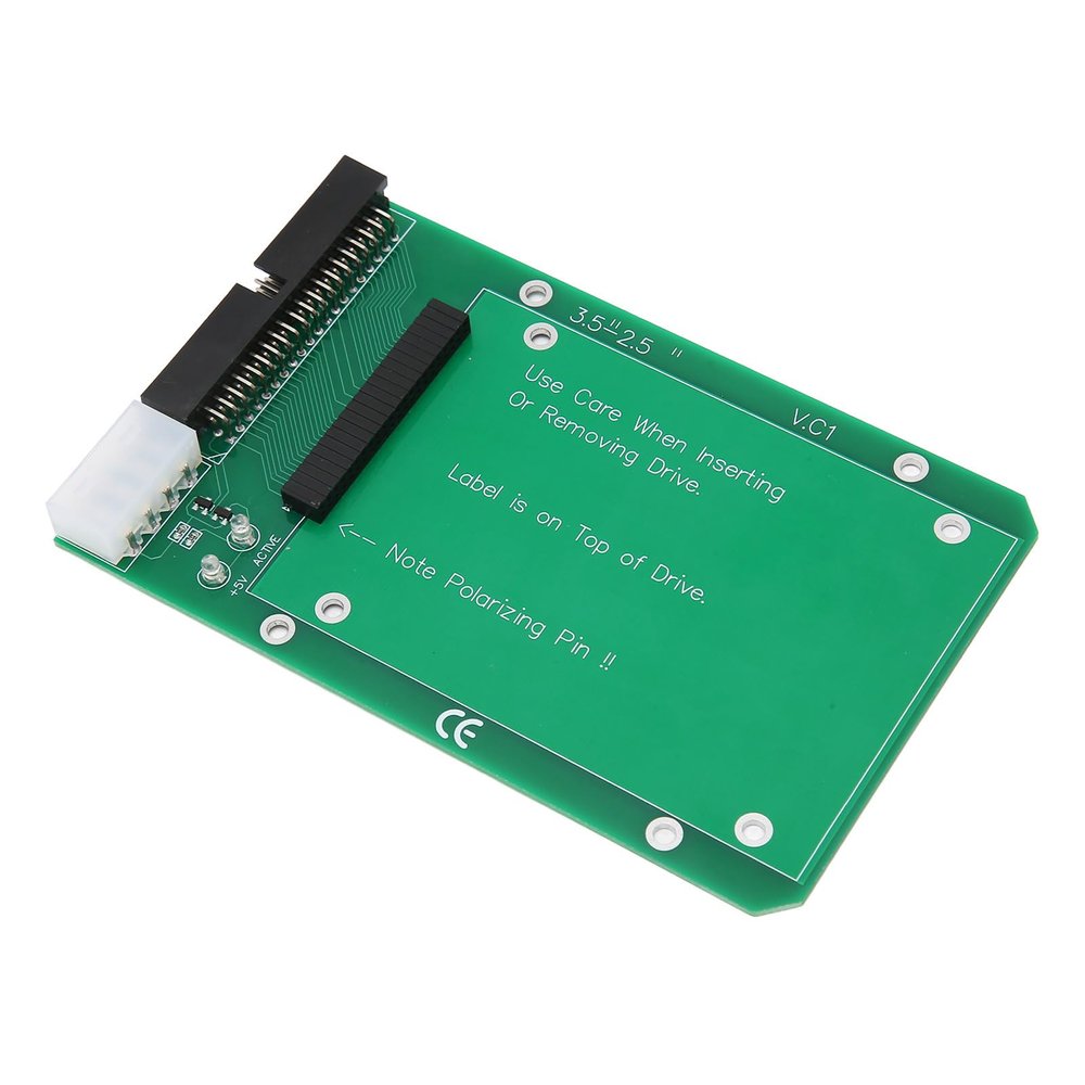 Laptop IDE to Desktop PC Adapter, 2.5in to 3.5in IDE Adapter Card, PCB Material HDD SDD Converter, Connect Laptop to Desktop, for Notebook Laptop
