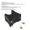 HiFi Cable Spike Stand, Anti Vibration Speaker Cable Riser Clip, Aluminum Alloy HiFi Cable Stabilizer for HiFi Speakers, CD DVD Players, Turntables (Black) view 3