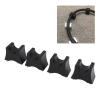 HiFi Cable Spike Stand, Anti Vibration Speaker Cable Riser Clip, Aluminum Alloy HiFi Cable Stabilizer for HiFi Speakers, CD DVD Players, Turntables (Black) view 4