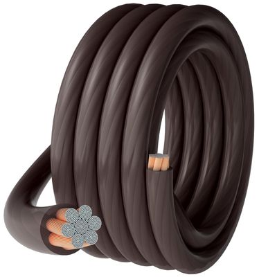 4 Gauge 4 AWG 20 Ft Black Power/Ground Wire Cable, True Spec Transparent Flexible Soft Touch Welding Battery Cable for Car Audio, Speaker, Solar, Marine, Generator, Automotive, RV Brand: HiFind