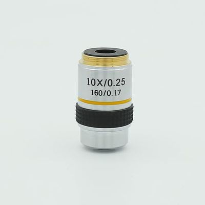 195 Achromatic Objectives Lens for Microscope 4X 10x 40x 100x High Power Lens - (Color: 10X)