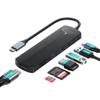 Yottamaster USB-C Hub 7 Ports with SD&TF Card Reader, 4K HDMI Display, Three 5Gbps USB-A Data Ports, 100W PD Input, Powered USB3.0 Hub, USB to HDMI Adapter for PC/Laptop view 1