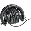 Audio-Technica ATH-M30x Professional Monitor Headphones | Black Bundled with Over The Ear Headphones Stand + Cleaning Cloth (3 Items) view 3