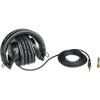 Audio-Technica ATH-M30x Professional Monitor Headphones | Black Bundled with Over The Ear Headphones Stand + Cleaning Cloth (3 Items) view 4
