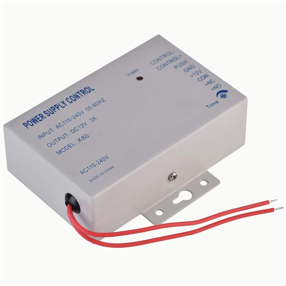 Power Supply Controller, Back Hole Access Control Power Supply Easy to Install for House