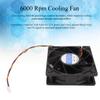 12cm High Airflow Cooling Fan with 120x38mm 6000rpm 12V 2.7A 4pin FG DC Brushless PWM Black Computer Case Fan for Camera Servers view 3